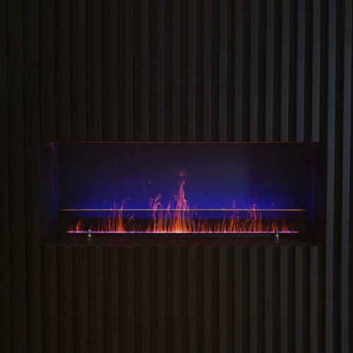 Электроочаг Schönes Feuer 3D FireLine 1500 Blue (с эффектом cинего пламени) в Барнауле