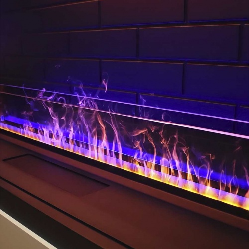 Электроочаг Schönes Feuer 3D FireLine 600 Blue (с эффектом cинего пламени) в Барнауле