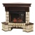 Каминокомплект Real Flame Stone Corner New (античный дуб)+Firespace 25 в Барнауле