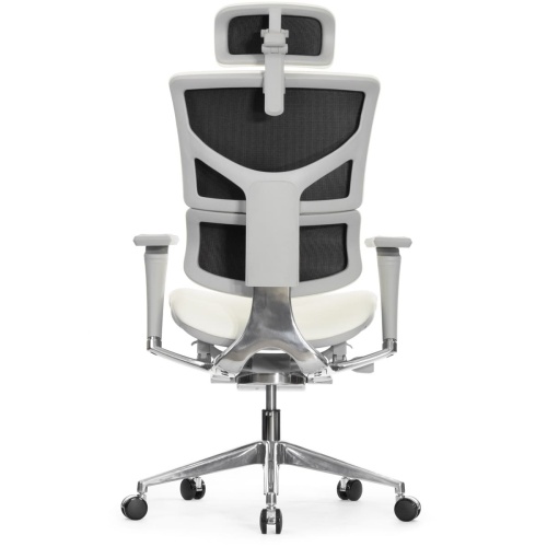 Ортопедическое кресло Falto Leather Premium Белое